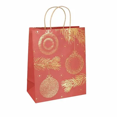 Cadeaux - Sacs papier kraft rouge - LAVAL 1878