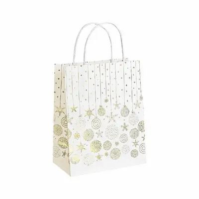 Gifts - Gold Christmas kraft paper bags - LAVAL 1878