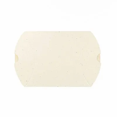 Cadeaux - Berlingots carton couleur crème mat, 350g - 8 x 10 x 3,5cm (x25) - LAVAL 1878