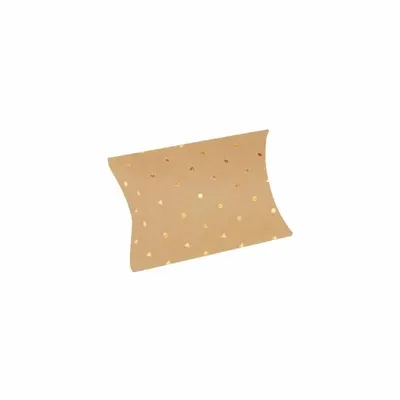 Gifts - Natural kraft cardboard parcels with polka dots/triangles - LAVAL 1878