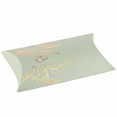 Gifts - Berlingots matte sage green cardboard pattern Volute - LAVAL 1878