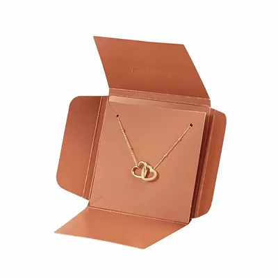 Cadeaux - Pochettes cadeau terracotta pour collier/bracelet - LAVAL 1878