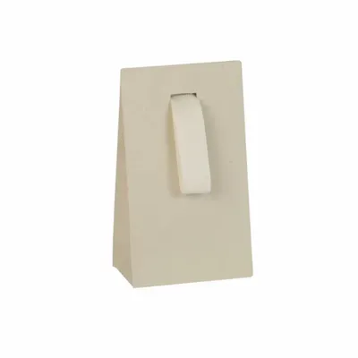 Gifts - Light natural kraft paper pouches with ecru cotton ribbon - LAVAL 1878