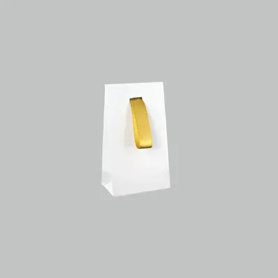 Gifts - Glossy white paper envelopes with gold ribbon, 170g - LAVAL 1878