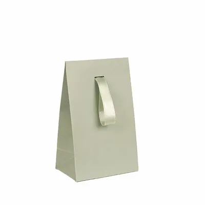 Gifts - Sage green matte paper pockets with ribbon - LAVAL 1878