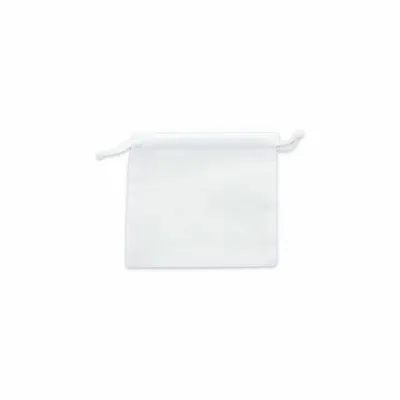 Gifts - 100% cotton drawstring bags with white cotton cords, 11 x 10cm (x5) - LAVAL 1878