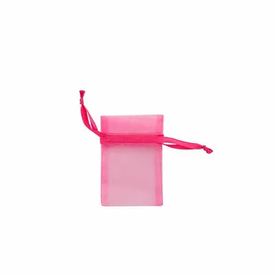 Cadeaux - Bourses voile organdi synthetique fuchsia, 7 x 7cm (x10) - LAVAL 1878