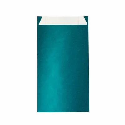 Gifts - Iridescent matte duck blue gift bags, 18 x 6 x 35cm, 70g (x250) - LAVAL 1878