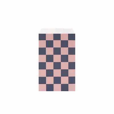 Cadeaux - Sachets cadeau mat motif damier - LAVAL 1878