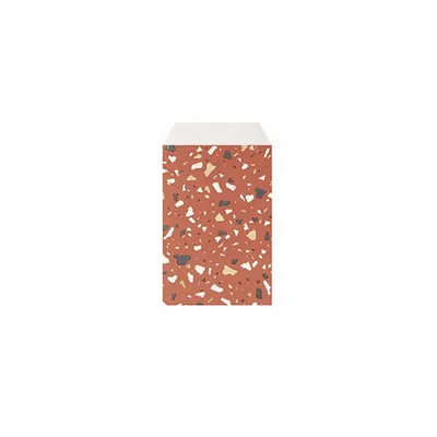 Gifts - Terracotta gift bags with tricolor terrazzo pattern - LAVAL 1878