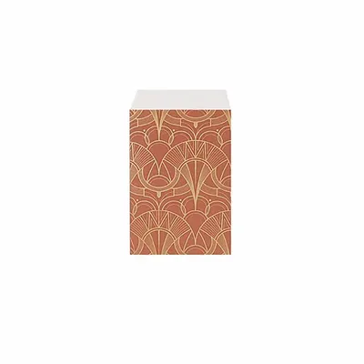 Cadeaux - Sachets cadeau terracotta mat à motif Art déco doré métallisé - LAVAL 1878