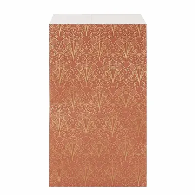 Cadeaux - Sachets cadeau terracotta mat à motif Art déco doré métallisé - LAVAL 1878