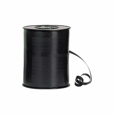 Cadeaux - Bolduc uni satiné noir - 500m - LAVAL 1878