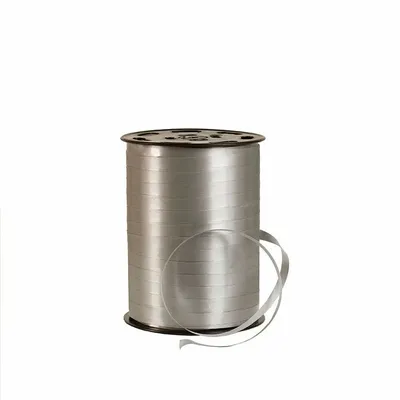 Gifts - Plain satin silver ribbon - 500m - LAVAL 1878