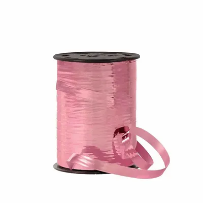Gifts - Mirror-effect ribbon in dusty rose - 250m - LAVAL 1878