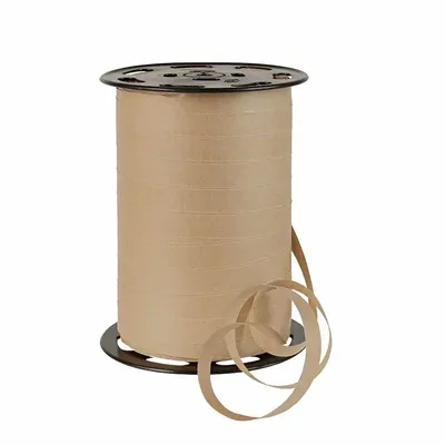 Gifts - Natural kraft plain ribbon - 250m - LAVAL 1878