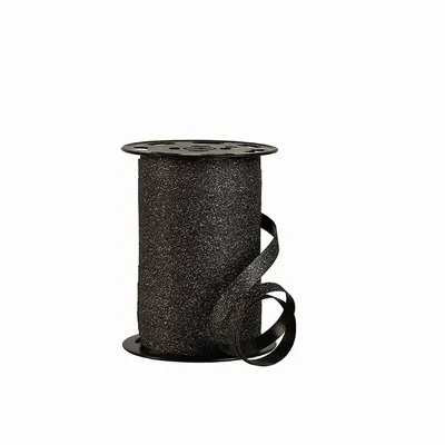 Cadeaux - Bolduc noir pailleté - 100m - LAVAL 1878