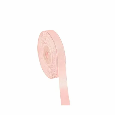 Gifts - Pale pink grosgrain synthetic ribbon - 20m - LAVAL 1878
