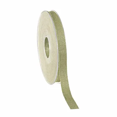 Gifts - Light khaki cotton ribbon - 15m - LAVAL 1878
