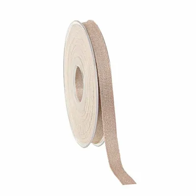 Cadeaux - Ruban en coton taupe - 15m - LAVAL 1878