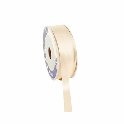 Gifts - Cream-colored satin-look synthetic ribbon - 100m - LAVAL 1878