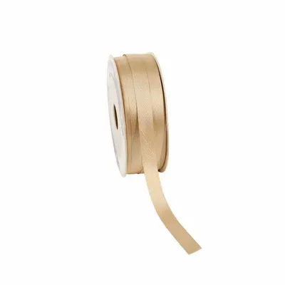 Gifts - Gold satin-look synthetic ribbon - 100m - LAVAL 1878