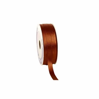 Gifts - Terracotta satin-look synthetic ribbon - 100m - LAVAL 1878