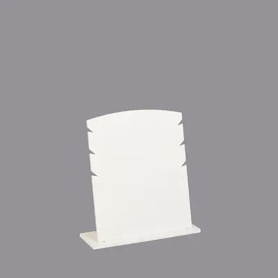 Gifts - NOMADE display stand, matte white plexiglass, for 3 chains/bracelets, 16.5 x H 18.5cm - LAVAL 1878