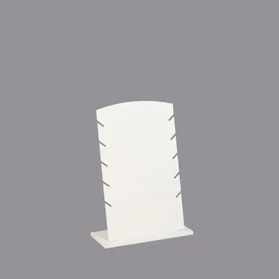 Gifts - NOMADE display stand, matte white plexiglass, for 5 chains/bracelets, 14 x H 19cm - LAVAL 1878