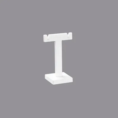Gifts - Matte white plexiglass display stand for 1 pair of stud earrings - LAVAL 1878