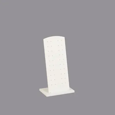 Gifts - NOMADE display stand for 20 pairs of earrings, matte white plexiglass, 6 x H 15cm - LAVAL 1878