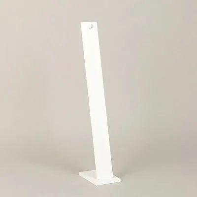 Gifts - NOMADE vertical bracelet display stand, matte white plexiglass, 23cm high - LAVAL 1878