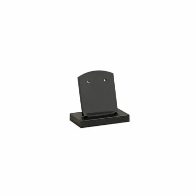 Gifts - NOMADE display stand for 1 pair of earrings, matte black plexiglass, 2.5 x 3cm high - LAVAL 1878