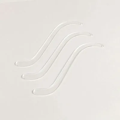 Cadeaux - Bande d'essayage pour boucles d'oreilles/piercings x3 en acrylique - LAVAL 1878