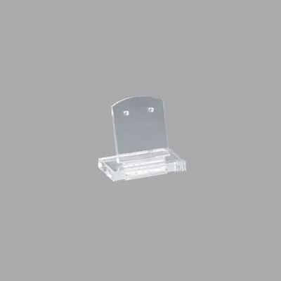 Cadeaux - Présentoir NOMADE 1 paire de BO puce plexi transparent 2,5 x H 3cm - LAVAL 1878