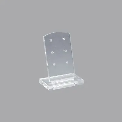 Gifts - NOMADE display stand for 3 pairs of earrings, clear plexiglass, 3 x 5cm high - LAVAL 1878