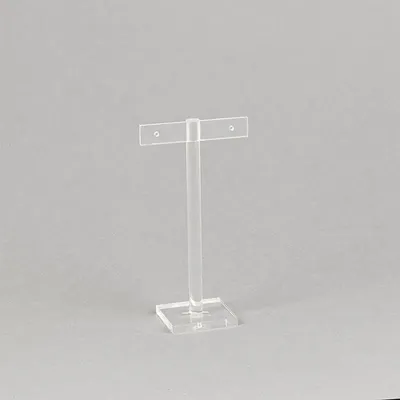 Gifts - Display stand for 1 pair of earrings, clear plexiglass, 12cm high - LAVAL 1878