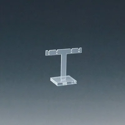 Gifts - Clear plexiglass display stand for 2 pairs of stud earrings - LAVAL 1878