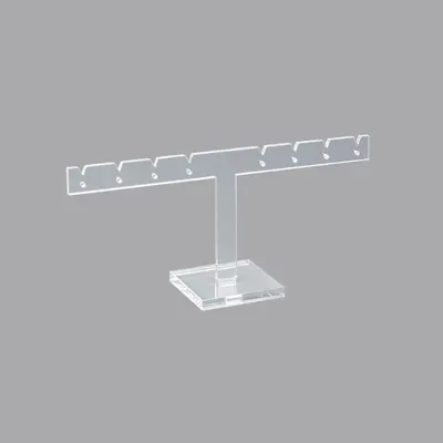 Cadeaux - Présentoir NOMADE 4 paires de BO puces plexi transparent - LAVAL 1878