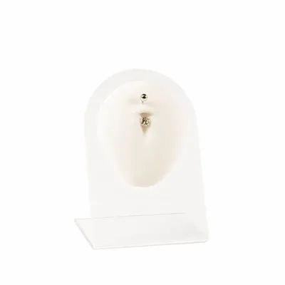 Gifts - White silicone navel piercing display stand - LAVAL 1878