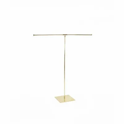 Cadeaux - Présentoir métal brillant doré pour colliers - LAVAL 1878