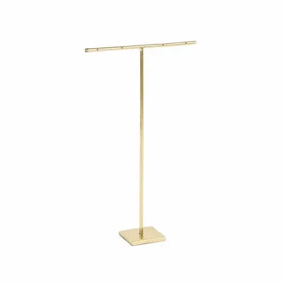 Cadeaux - Présentoir 2 paires de boucles d'oreilles métal doré H 21cm - LAVAL 1878