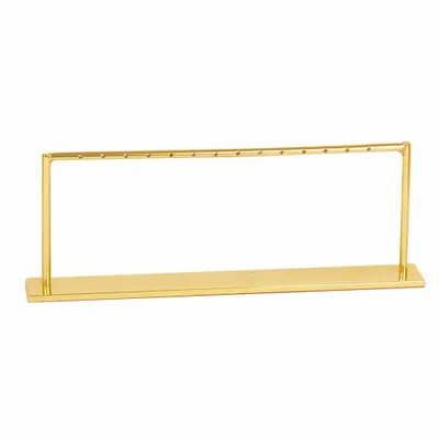 Cadeaux - Présentoir métal doré pour 7 paires de boucles d'oreilles - LAVAL 1878