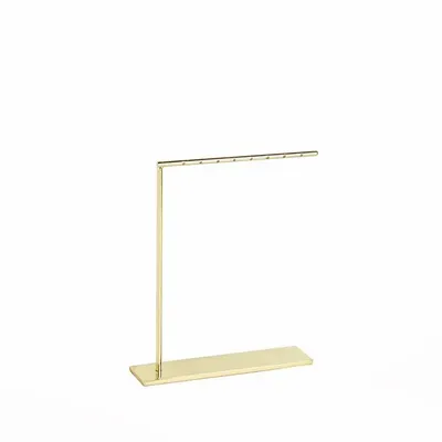 Gifts - Display stand for 4 pairs of gold-tone metal earrings, 15cm high - LAVAL 1878