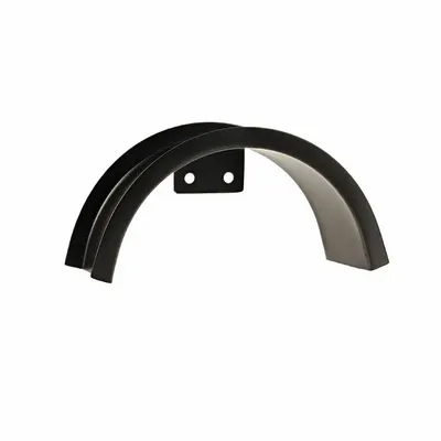 Gifts - Wall-mounted display stand for necklaces and bags, black metal, 15 x H8.5cm - LAVAL 1878