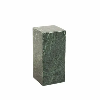 Gifts - Green marble display case, 5 x 5 x H 11cm - LAVAL 1878