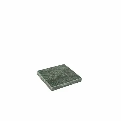 Gifts - Green marble presentation plaque, 11 x 11 x H 1.5cm - LAVAL 1878