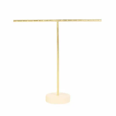 Cadeaux - Présentoir tige 8 paires boucles d'oreilles métal doré mat - LAVAL 1878