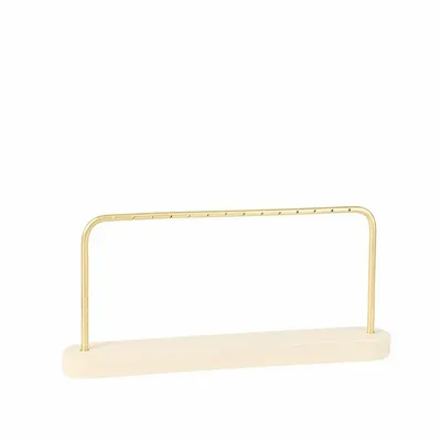 Gifts - Display stand for 7 pairs of matte gold metal earrings - LAVAL 1878