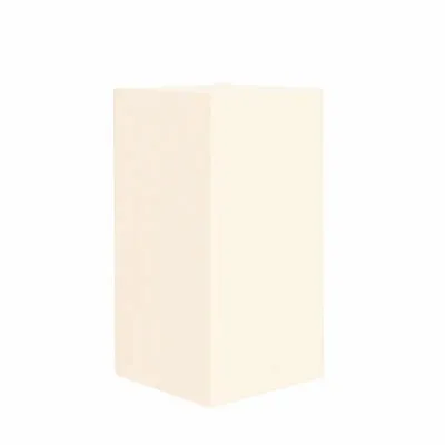 Gifts - Display case made of matte cream-painted MDF wood, 15 x 15 x H 30cm - LAVAL 1878